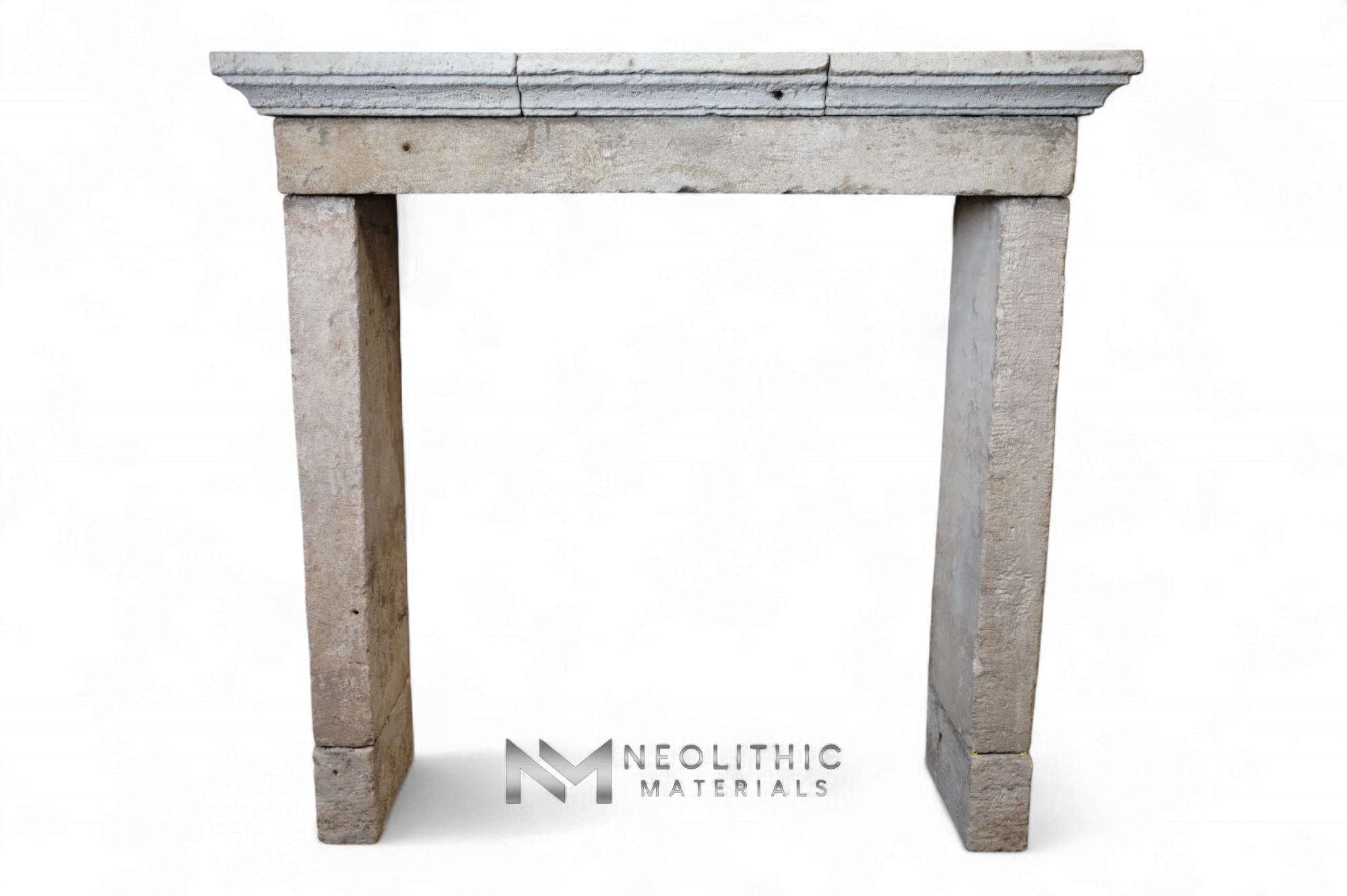 Reclaimed Limestone Fireplace